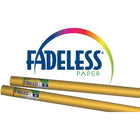 Pacon Fadeless 48" x 12' Paper Rolls, Sunset Gold, 4 Pack-Sunset gold paper is ideal for bulletin boards