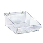 Azar Divider Bins, 11.5" x 16" x 5.75", 4 Pack (556136)-Bin for Pegboard or Slatwall