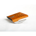 Humanscale Rocking Foot Machine, Cherry-With curved supports to encourage healthful rocking, the FR500 foot rest offers a new level of functionality in an elegant package.