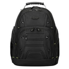 Targus Drifter Essentials 15"-16" Backpack - Black-Padded laptop compartment with zippered pocket for small accessories