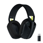 Logitech G435 LIGHTSPEED Bluetooth Wireless Gaming Headset, Compatible with Dolby Atmos, PC, PS4, PS5, Mobile - Black-Versatile: Logitech G435 is the first headset with LIGHTSPEED wireless and low latency Bluetooth connectivity, providing more freedom of play on PC, Mac, smartphones, PlayStation and Nintendo Switch/Switch 2 gaming devices