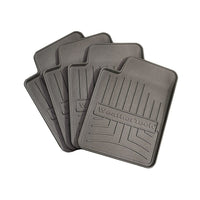WeatherTech FloorLiner Drink Coasters, Black, 4 Pack-Drink coasters great for protecting surfaces from spills, scratches, watermarks and heat burns.
