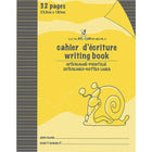 Louis Garneau Exercise Book, Interlined-Dotted, 9-1/4" x 7-1/4", 32 Pages, Yellow, 48 Pack-Writing book with interlined-dotted ruling, laminated covers and thick paper