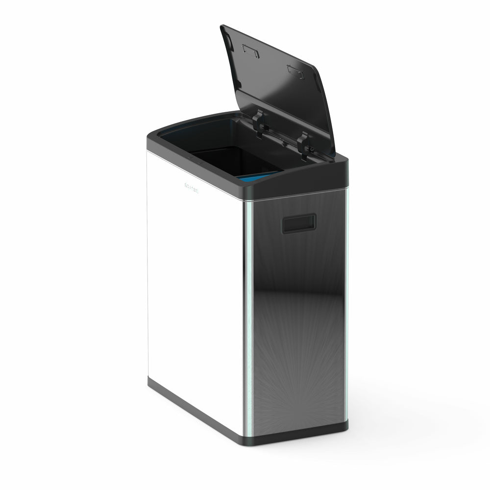 Step N' Sort Motion Sensor 2-Compartment Trash and Recycling Bin