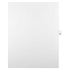 Mark Maker Legal Exhibit Index Tab White Single Tabs, 1/25th Cut, Letter Size, No Holes, Number 162, 25 Pack-White Single Tabs, 1/25th Cut