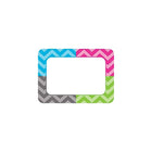 Teacher Created Resources All Grade Name Plates/Label 3 1/2" x 2 1/2" Chevron Multi-Pack, 216 Pack (TCR5526)-Size: 3 1/2" x 2 1/2"