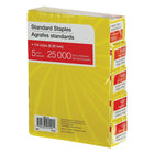 Standard Staples - 1/4" Leg Length - 25,000 Pack-Quality staples at an economical price
