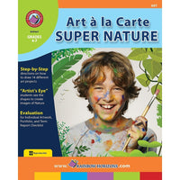eBook: Art A La Carte: Super Nature (PDF version - 1-User Download) - ISBN 978-1-55319-778-2 - Grade 3 - 4-You will receive two emails: one confirming your entire order, and one with a "Download Software" buttonYou can download immediately or return to your email to download later