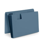 Poppin 13 Pocket Accordion File - Slate Blue-12 tabbed dividers with 13 pockets