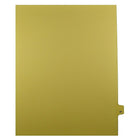 Mark Maker Legal Exhibit Index Tab Buff Single Tabs, 1/25th Cut, Letter Size, No Holes, Number 21, 25 Pack-Buff Single Tabs, 1/25th Cut