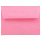 JAM Paper 6" x 9" Booklet Translucent Vellum Envelopes - Rosebud - 25 Pack -Colour: Rosebud