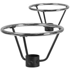 Flash Furniture Bar Height Table Base Foot Ring with 4.25'' Column Ring - 19.5'' Diameter - 2 Pack-Set of 2 Foot Rings for Metal Bar Height Tables