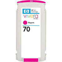 HP 70 Magenta Ink Cartridge (C9453A)-Magenta