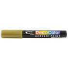 Marvy Uchida Chisel-Tip Acrylic Paint Marker - Gold - 2 Pack-Quantity: 2 per pack
