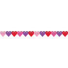 Hygloss 36' Die Cut Classroom Border, Happy Hearts, 72 Pack-Happy heart borders for classroom decoration