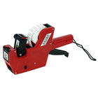 Motex 5500 6-Digit Labeller, Red (38-1109-6)-Labelling Gun