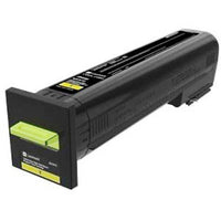 Lexmark CX825, CX860 Yellow Extra High Yield Return Program Toner Cartridge (82K1XY0)-Yellow
