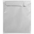 JAM Paper Foil Envelopes with Self Adhesive Closure, 6.25 x 7.88, Open End, Silver, 100 Pack (01323303B)-Opening: open end