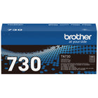 Brother TN730 Black Toner Cartridge, Standard Yield-Standard toner cartridge yields up to 1200 pages