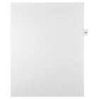 Mark Maker Legal Tabs - Letter Size - White - 1/15th cut - 25 tabs per package - 5 packages Pack - Number 110-White Single Tabs