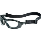 Uvex Seismic Safety Goggles, Clear Tint, Anti-Scratch, Elastic Band - 4 Pack-Band Type Elastic