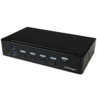 StarTech 4-Port HDMI KVM Switch, USB 3.0 , 1080p (SV431HDU3A2)-Easily share peripheral devices using the built-in USB 3.0 hub