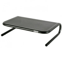 Allsop Metal Art Jr. Monitor Stand with 14" Wide Platform, Pearl Black (30165)-Clean modern design raises your monitor 4 inches to a comfortable and ergonomically correct viewing height to reduce neck strain