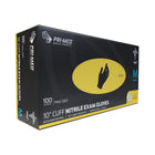 PRIMED 10.5" Extended Cuff Vital Nitrile Exam Gloves - Large - 100 Pack-Nitrile, 4mil