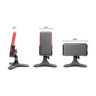 WeatherTech DeskFone Two View - Black-Phone holder tilts for better viewing