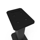 Kanto SX22 22" Tall Fillable Speaker Stands with Isolation Feet - Black-Includes bags to fill with a material of your choice to further reduce vibrations and ensure stability