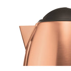 Brentwood Cordless Kettle - 1.2L - Stainless Steel/ Rose Gold-360 swivel base with cord storage
