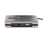 StarTech USB-C Multiport Adapter with USB-C Video/4K HDMI/VGA - Dual Monitor Docking Station-Compatibility: Mini dock compatible w/USB-C laptops/Ultrabooks/Chromebooks/Surface/Thunderbolt 3/4/USB4 laptops from HP/Dell/Lenovo - Windows/Android/Linux/ChromeOS. For optimal video performance use with Intel 11th & 12th gen+ laptop CPUs