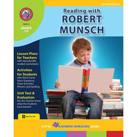 eBook: Reading with Robert Munsch - Author Study (PDF version - 1-User Download) - ISBN 978-1-55319-113-1 - Grade 1 - 2-You will receive two emails: one confirming your entire order, and one with a "Download Software" buttonYou can download immediately or return to your email to download later