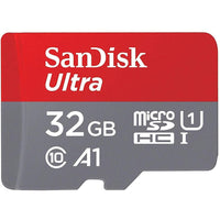 Sandisk Ultra microSDHC UHS-I card with SD Adapter, 32GB-Ideal for Android smartphones and tablets