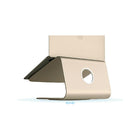 Rain Design mStand 360 Laptop Stand, w/ Swivel Base, Gold (10073)-Swivel base lets you share your ideas with friends and coworkers