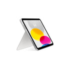 Apple Magic Keyboard Folio for iPad (A16/10th Generation) - English- White-Adjustable stand for flexible viewing angles
