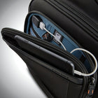 Samsonite Pro Slim Backpack 15.6", Black-S-curve comfort straps with reverse tricot lining to protect clothing.