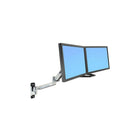 Ergotron Dual Monitor & Handle Kit for 17" - 26" Monitors, Black (97-783)-Conceal and organize cables: Display cables can be neatly routed behind displays