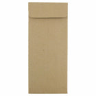 JAM Paper #10 Policy Business Envelopes - 4.125" x 9.5" - Brown Kraft Paper Bag - 50 Pack-Colour: Brown Kraft