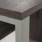 Sauder 45"W Rock Glen Desk - Blade Walnut- Finished on all sides for versatile placement in any room of your home
