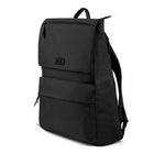 Bugatti Reborn Collection Backpack - Black (BKP2229BU-BLACK)-Black recycled water-repellent polyester