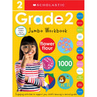 Scholastic Early Learners Second Grade Jumbo Workbook-Aimed at children ages 6-8