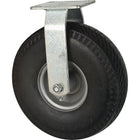 Kleton Flat-Free Casters, Rigid, 10" (254 Mm), Flat-Free, 300 Lbs. (136 Kg.) - 3 Pack-Bolt Hole Size 13/32" (10.32 mm)