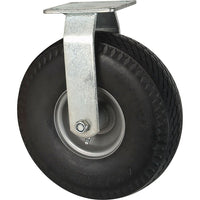 Kleton Flat-Free Casters, Rigid, 10" (254 Mm), Flat-Free, 300 Lbs. (136 Kg.) - 3 Pack-Bolt Hole Size 13/32" (10.32 mm)