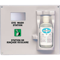 Eyewash Station And Solution, Say484, 3 Pack-Station Type - Single