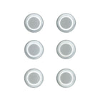 Quartet Magnets, 6 Pack-Attach pictures, paper and other items to most metal surface