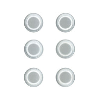 Quartet Magnets, 6 Pack-Attach pictures, paper and other items to most metal surface
