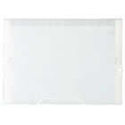 JAM Paper Accordion Folders, 13-Pocket Expanding File, Letter, 9" x 13", Clear, 2 Pack (2163590z)-Plastic expanding file
