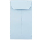 JAM Paper #6 Coin Envelopes, 3 3/8 x 6, Baby Blue, 1000 Pack-Coin Envelopes