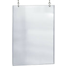 Azar Displays 40" x 30" Hanging Poster Frame (172740)-Use to display advertising information